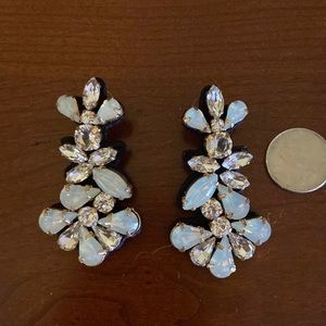 JCrew fabric backed earrings